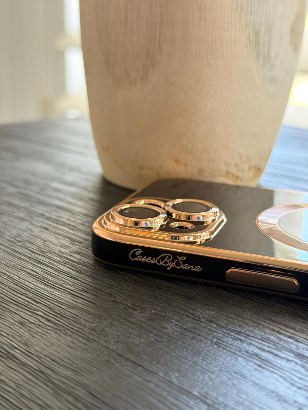 Gold Plated Magnetic iPhone Case