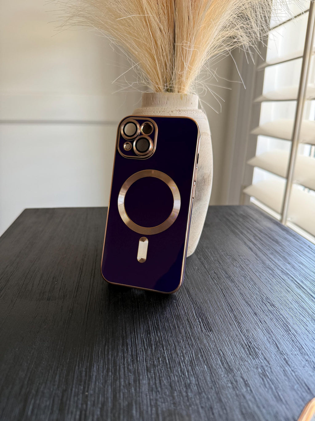 Gold Plated Magnetic iPhone Case