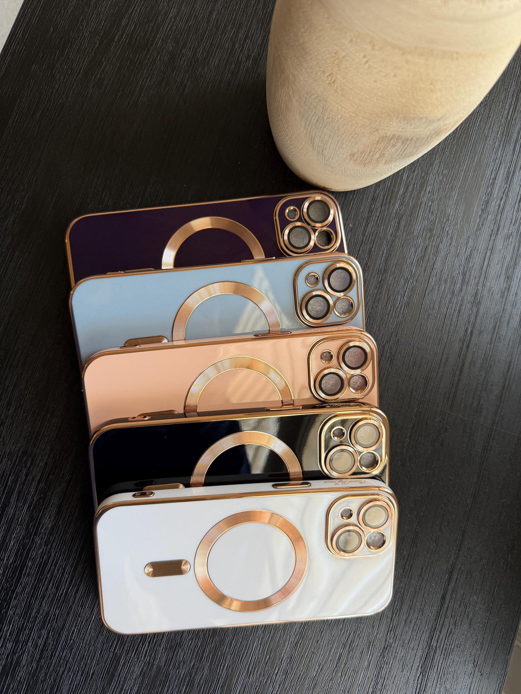Gold Plated Magnetic iPhone Case