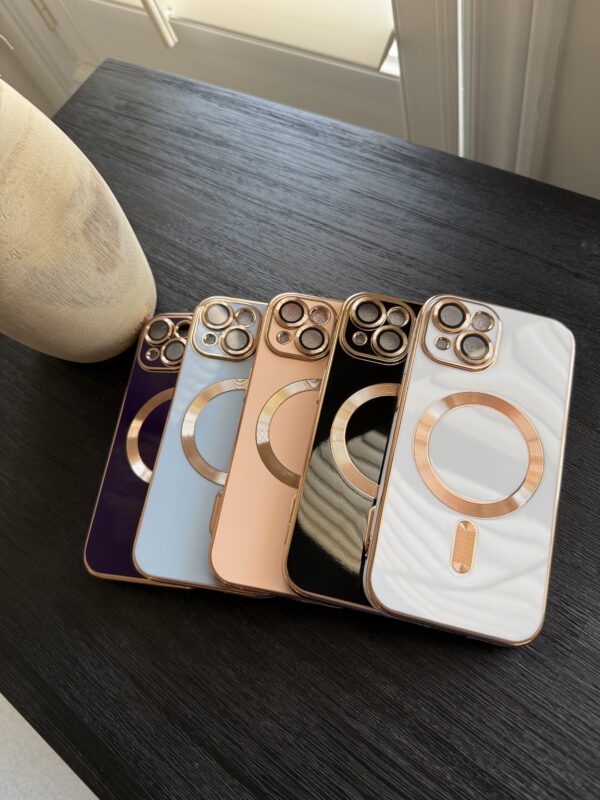 Gold Plated Magnetic iPhone Case iPhone 15 iPhone 16 Pro Max - Image 6